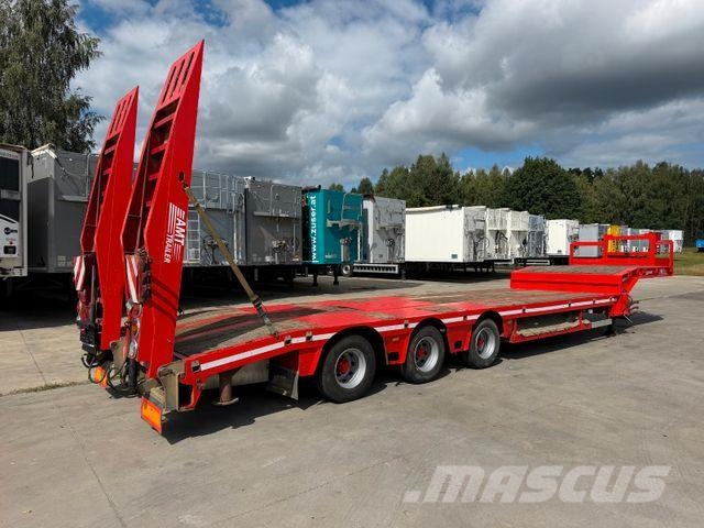 MTDK Low Loader Hydraulic Ramps 2010 year Semirremolques de carga baja