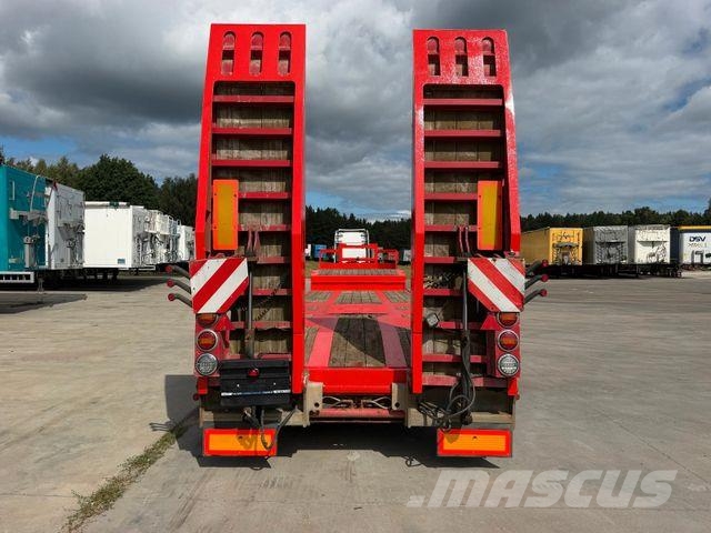 MTDK Low Loader Hydraulic Ramps 2010 year Semirremolques de carga baja