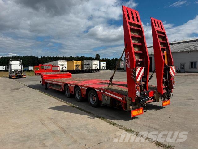 MTDK Low Loader Hydraulic Ramps 2010 year Semirremolques de carga baja