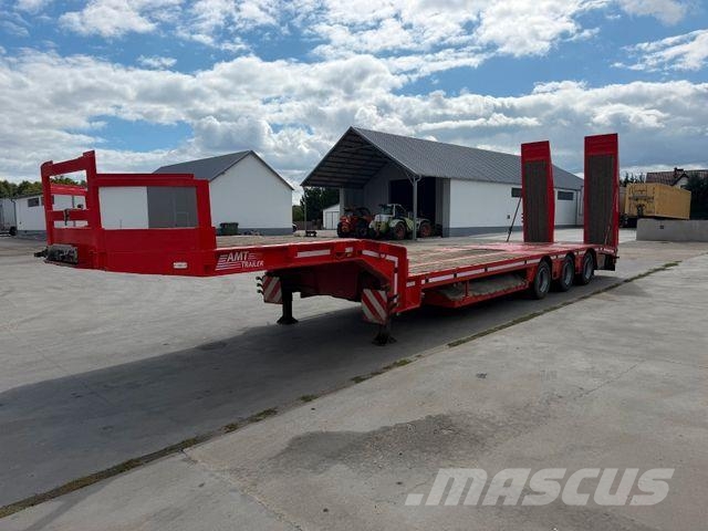 MTDK Low Loader Hydraulic Ramps 2010 year Semirremolques de carga baja