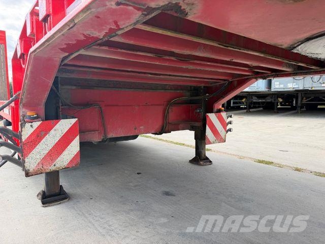 MTDK Low Loader Hydraulic Ramps 2010 year Semirremolques de carga baja