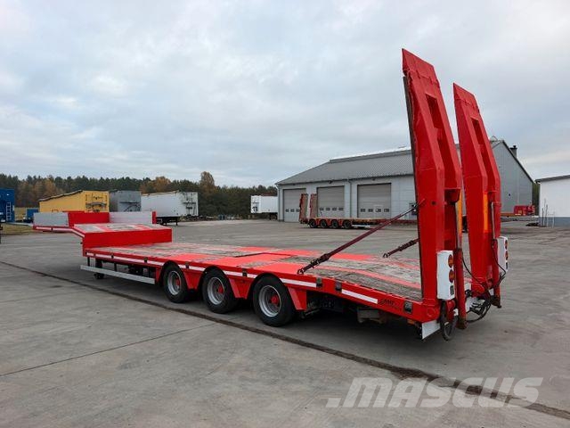 MTDK Low Loader/ Hydraulic ramps- Mélybölcsős félpótkocsik