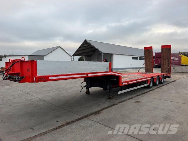MTDK Low Loader/ Hydraulic ramps- Mélybölcsős félpótkocsik