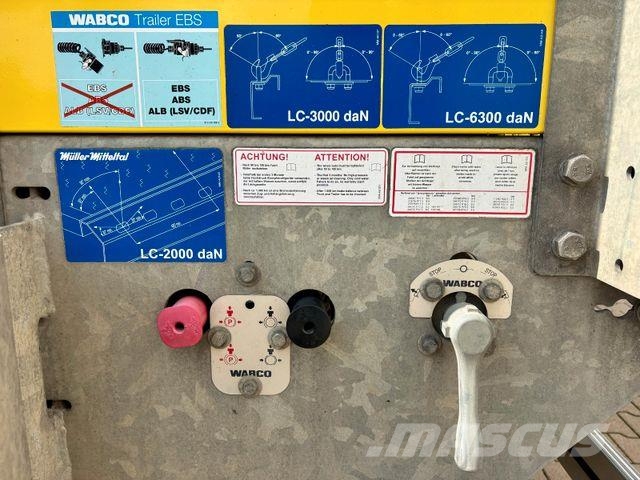 Müller-Mitteltal GR-TA 18 Pritsche*Container*TwistLock*Kamera*TOP Lavaperävaunut