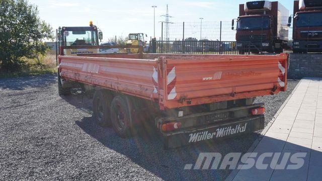 Müller-Mitteltal KA-TA-R 14,4 13,5 Kipper Dreiseitenkipper Rampen Kiper prikolice