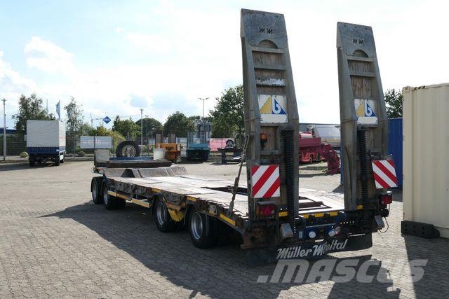 Müller-Mitteltal T 4 RM 40.0, Radmulden, Verbreiterbar,Rampen,SAF Góndola de cama rebajada