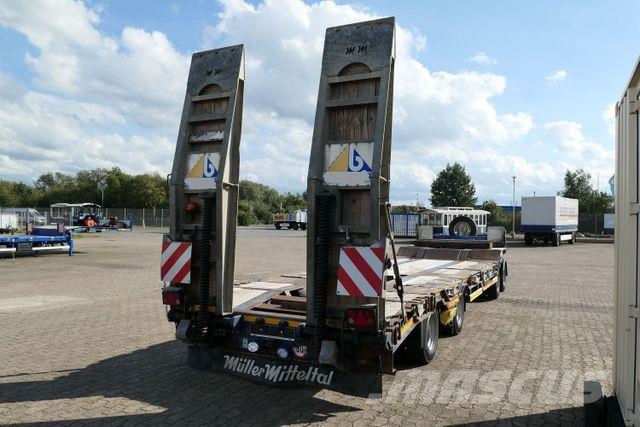 Müller-Mitteltal T 4 RM 40.0, Radmulden, Verbreiterbar,Rampen,SAF Góndola de cama rebajada