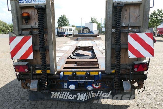 Müller-Mitteltal T 4 RM 40.0, Radmulden, Verbreiterbar,Rampen,SAF Góndola de cama rebajada
