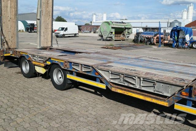 Müller-Mitteltal T 4 RM 40.0, Radmulden, Verbreiterbar,Rampen,SAF Góndola de cama rebajada