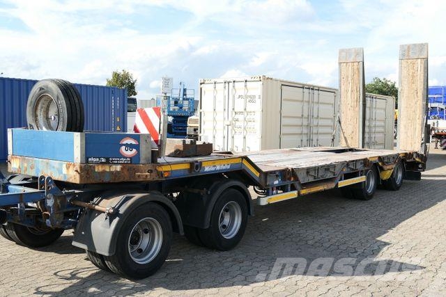 Müller-Mitteltal T 4 RM 40.0, Radmulden, Verbreiterbar,Rampen,SAF Góndola de cama rebajada