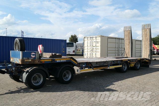 Müller-Mitteltal T 4 RM 40.0, Radmulden, Verbreiterbar,Rampen,SAF Góndola de cama rebajada
