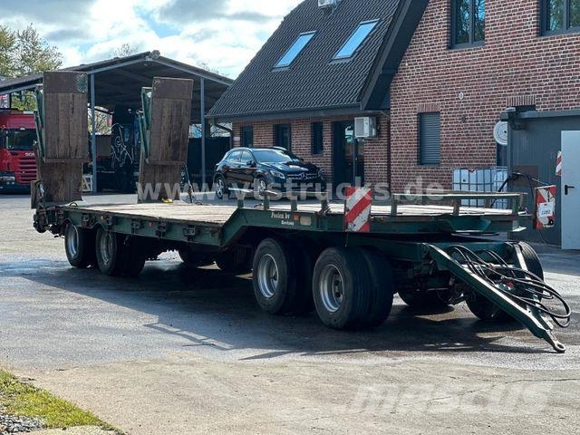 Müller-Mitteltal T4 Tieflader 40to. hydr. Rampen verbreiterbar Low loaders