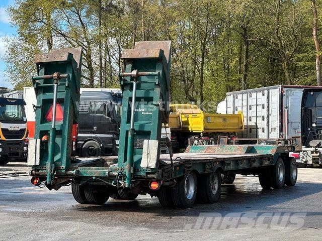 Müller-Mitteltal T4 Tieflader 40to. hydr. Rampen verbreiterbar Low loaders