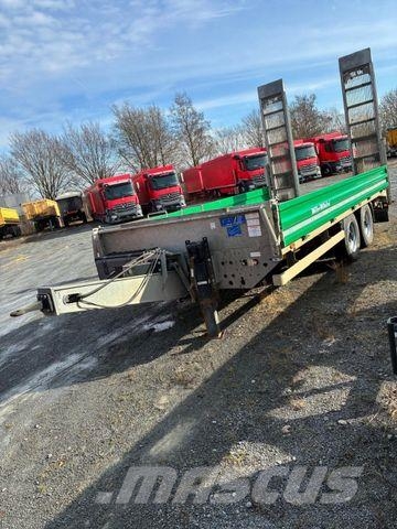 Müller-Mitteltal Tandemtieflader ETUE-TA-R 11,9 Tiefladeranhänger Caricatore basso