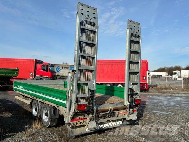 Müller-Mitteltal Tandemtieflader ETUE-TA-R 11,9 Tiefladeranhänger Caricatore basso