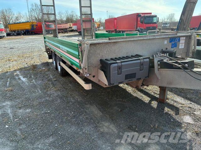 Müller-Mitteltal Tandemtieflader ETUE-TA-R 11,9 Tiefladeranhänger Caricatore basso