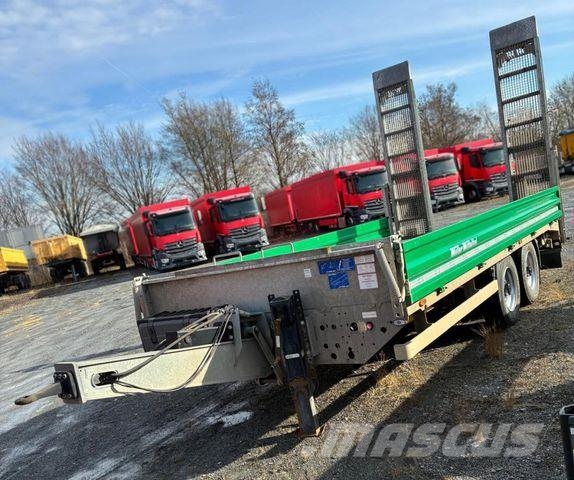 Müller-Mitteltal Tandemtieflader ETUE-TA-R 11,9 Tiefladeranhänger Caricatore basso