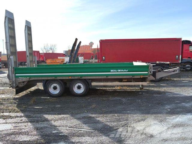 Müller-Mitteltal Tandemtieflader ETUE-TA-R 11,9 Tiefladeranhänger Caricatore basso