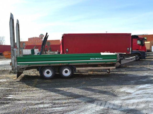 Müller-Mitteltal Tandemtieflader ETUE-TA-R 11,9 Tiefladeranhänger Caricatore basso