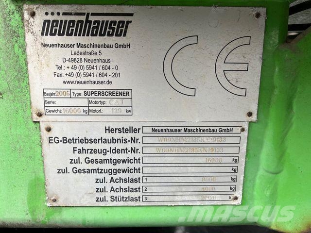  Neuhauser Sternsiebanlage Muut koneet