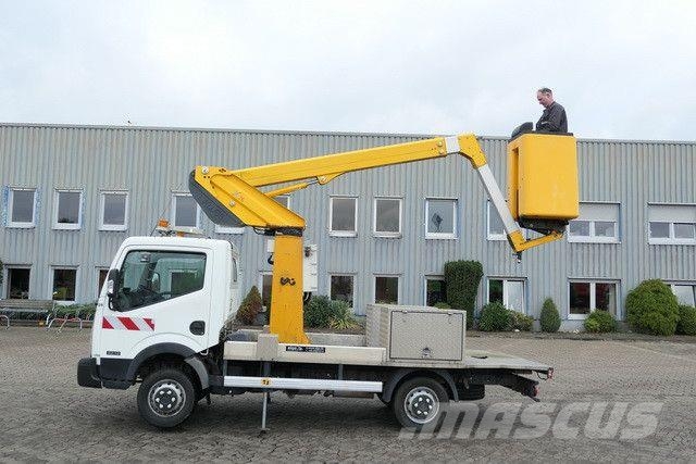 Nissan NT 400 Cabstar 4x2, Klubb K 26, 11m, AC Iseliikuvad poomtõstukid