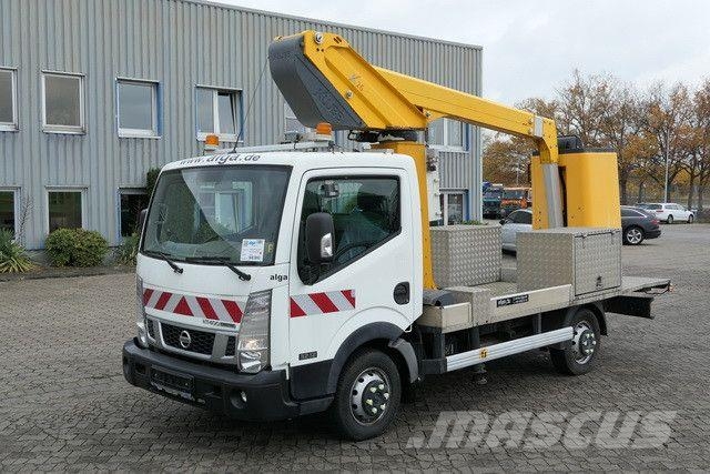 Nissan NT 400 Cabstar 4x2, Klubb K 26, 11m, AC Iseliikuvad poomtõstukid