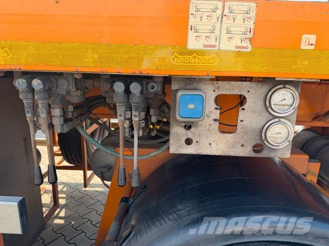 Nooteboom OVB-102-06 I 6xLenkung*Auflieger Ballast*HU2027 نصف مقطورة مسطحة منخفضة