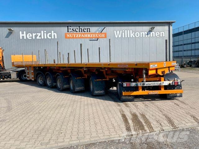 Nooteboom OVB-102-06 I 6xLenkung*Auflieger Ballast*HU2027 نصف مقطورة مسطحة منخفضة