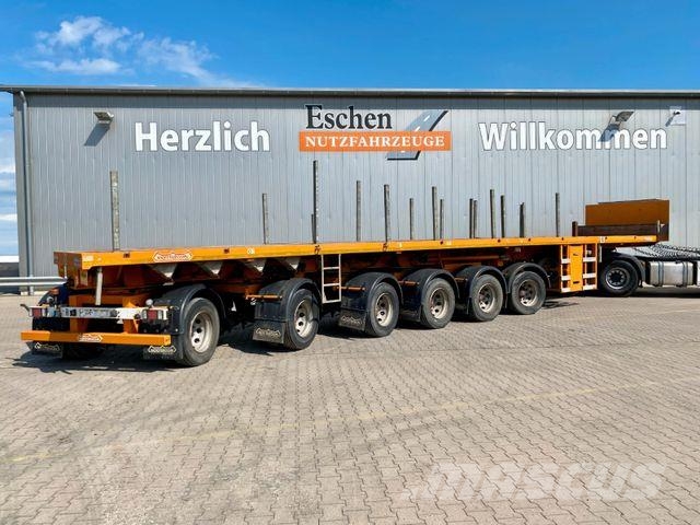 Nooteboom OVB-102-06 I 6xLenkung*Auflieger Ballast*HU2027 نصف مقطورة مسطحة منخفضة
