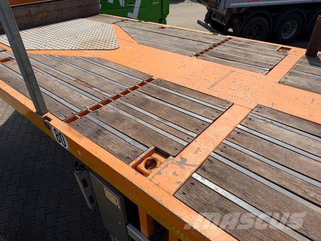 Nooteboom OVB102-06 6xLenkung*Counterweight*Ballast*HU2027 نصف مقطورة مسطحة منخفضة
