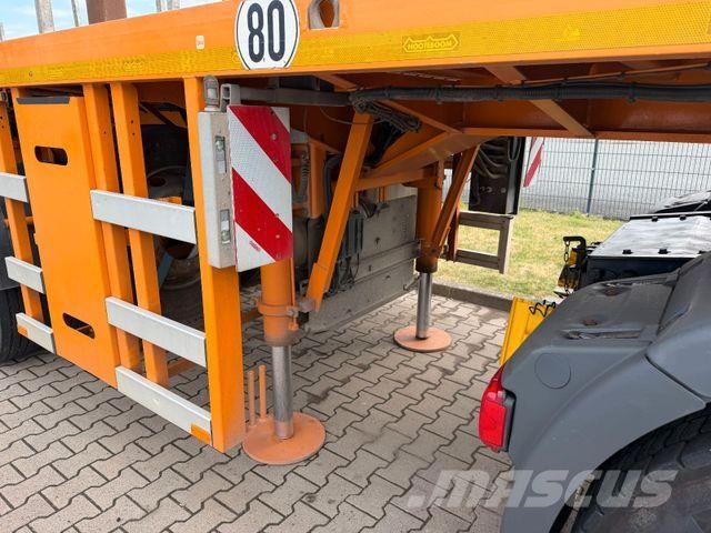 Nooteboom OVB102-06 6xLenkung*Counterweight*Ballast*HU2027 نصف مقطورة مسطحة منخفضة