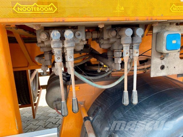 Nooteboom OVB102-06 6xLenkung*Counterweight*Ballast*HU2027 نصف مقطورة مسطحة منخفضة