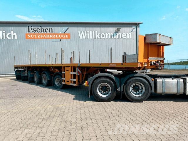 Nooteboom OVB102-06 6xLenkung*Counterweight*Ballast*HU2027 نصف مقطورة مسطحة منخفضة