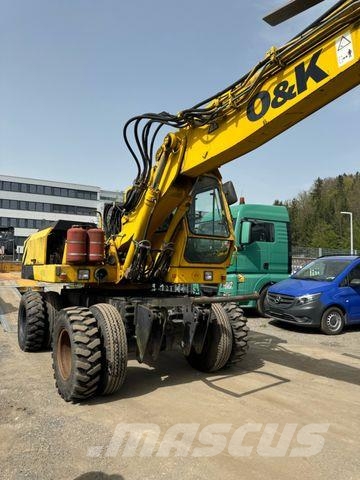 O&K MOBILBAGGER AUCH FÜR GLEISE ERSATZTEILTRÄGER 旋轉式挖土機/掘鑿機/挖掘機