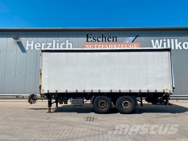 Obermaier OS2-L 190L | MBB-LBW 2,00to.*verzinkt*Durchlader Remolques de caja de lona