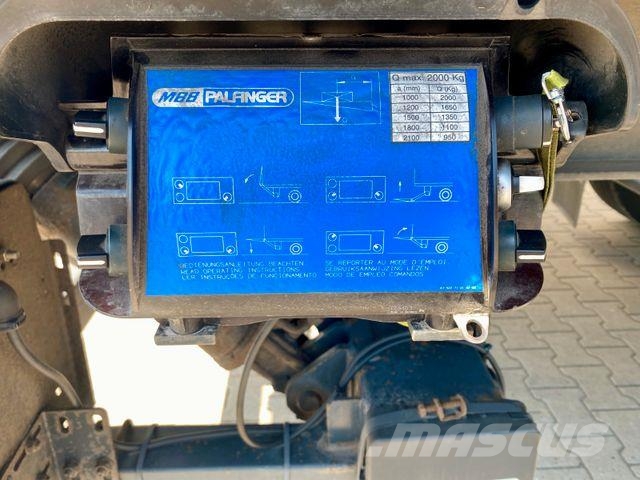 Obermaier OS2-L 190L | MBB-LBW 2,00to.*verzinkt*Durchlader Remolques de caja de lona