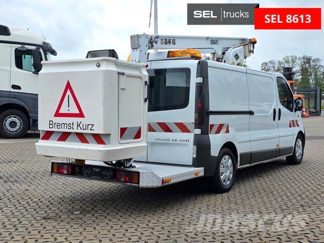 Opel Vivaro 2.5 CDTI / Versalift ET-30-NE-XS Plataformas sobre camión