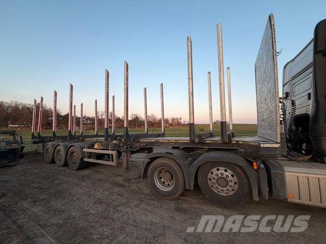Pavic HTS 24 Holz Holztransporter Holzanhänger Auflieg Polprikolice za debla