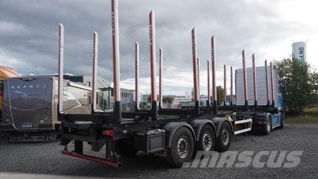 Pavic HTS 24 Holz Holztransporter Holzanhänger Auflieg نصف مقطورات لنقل الأشجار