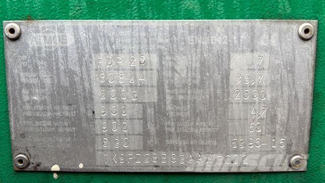 PDP 28 KOMPRESSÖR Kiti kelių tiesimo įrengimai
