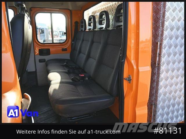 Peugeot Boxer Pritsche Doka, 7 Sitzer, Werkzeugkasten Pick up/Dropside