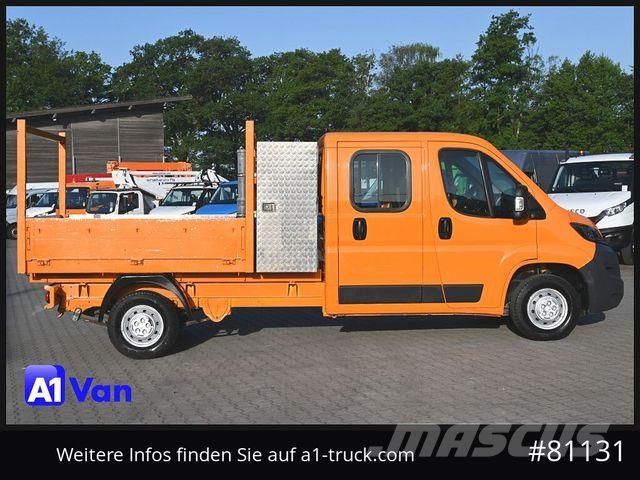 Peugeot Boxer Pritsche Doka, 7 Sitzer, Werkzeugkasten Pick up/Dropside