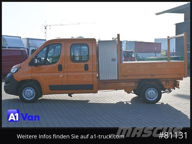 Peugeot Boxer Pritsche Doka, 7 Sitzer, Werkzeugkasten Pick up/Dropside