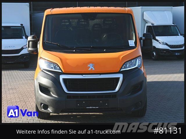 Peugeot Boxer Pritsche Doka, 7 Sitzer, Werkzeugkasten Pick up/Dropside