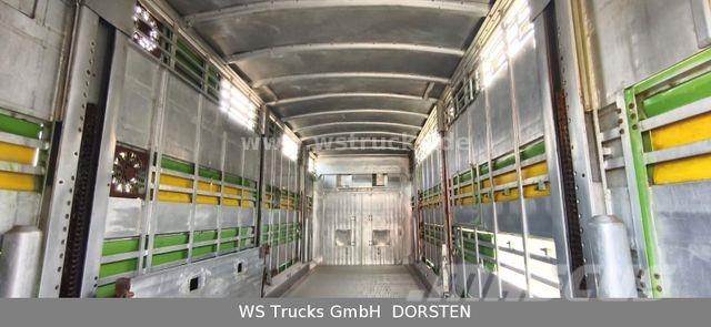 Pezzaioli 2 Stock RBA31F ausfahrbares Dach Viehanhänger Veetransport aanhanger