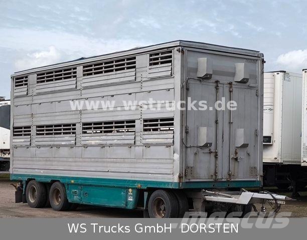 Pezzaioli 2 Stock RBA31F ausfahrbares Dach Viehanhänger Prívesy na prepravu zvierat