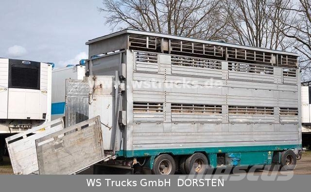 Pezzaioli 2 Stock RBA31F ausfahrbares Dach Viehanhänger Prívesy na prepravu zvierat