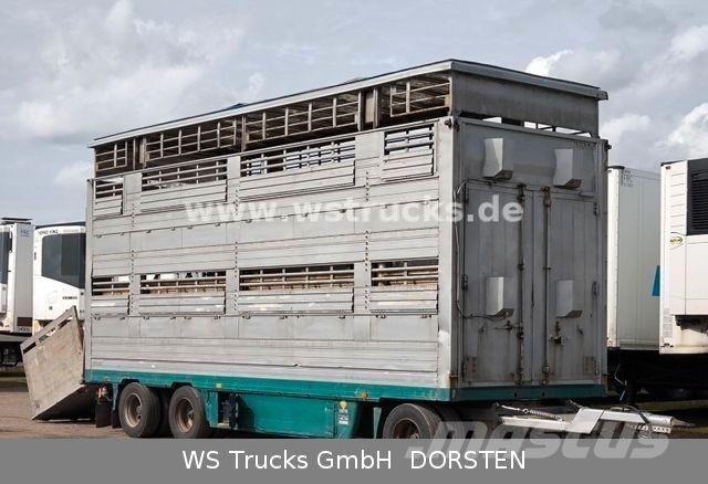 Pezzaioli 2 Stock RBA31F ausfahrbares Dach Viehanhänger Prívesy na prepravu zvierat