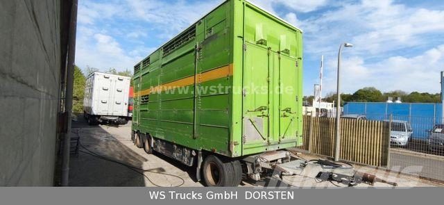 Pezzaioli 2 Stock RBA31F ausfahrbares Dach Viehanhänger Veetransport aanhanger