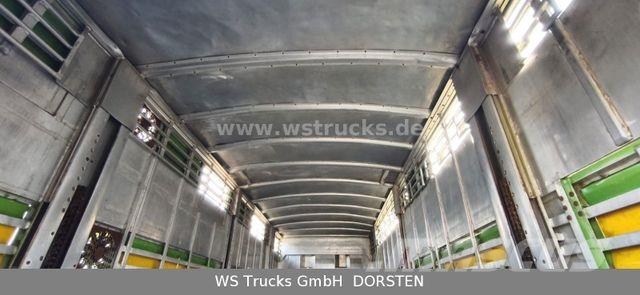 Pezzaioli 2 Stock RBA31F ausfahrbares Dach Viehanhänger Veetransport aanhanger
